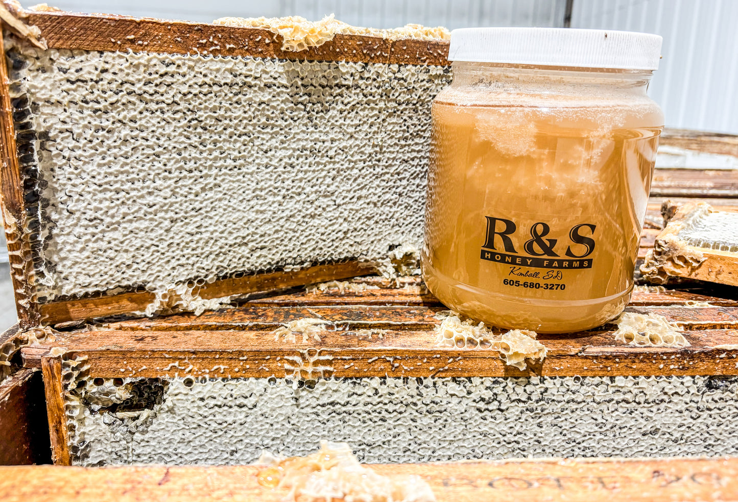 Raw Unfiltered Honey 5lb Jar