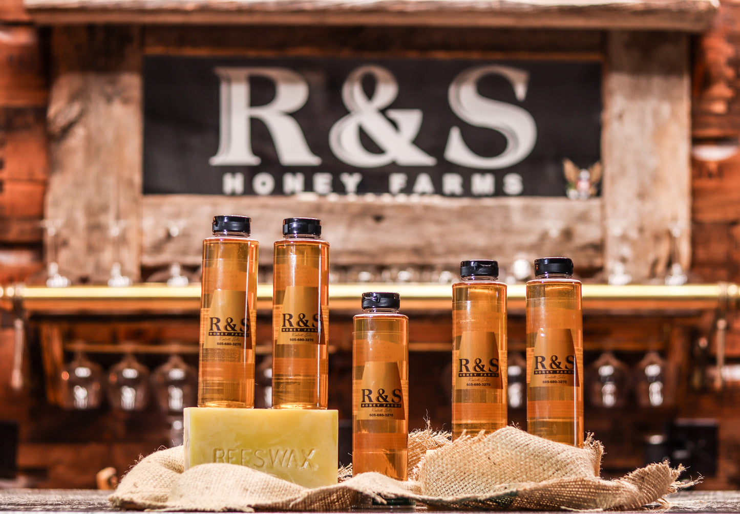 1.5 lb Honey Bottle