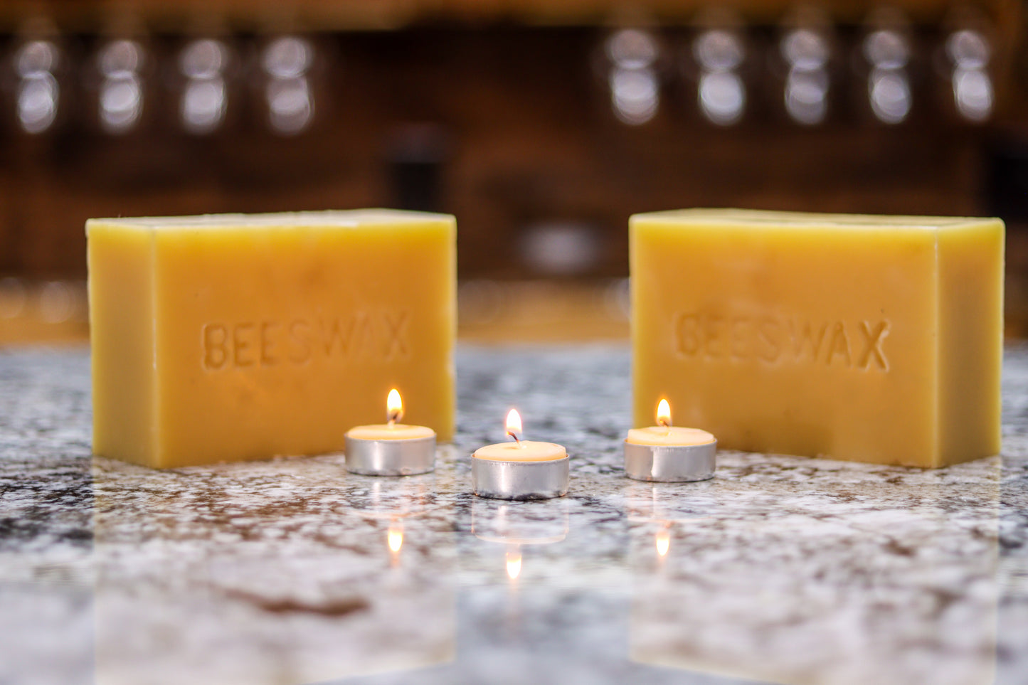 Bees Wax Tealight Candles