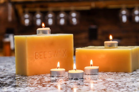 Bees Wax Tealight Candles